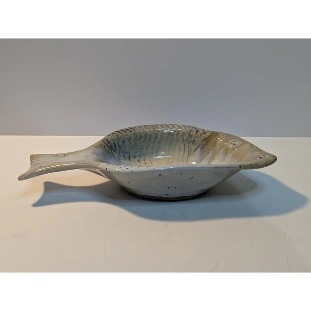Nedza Signed Fish‎ Pottery